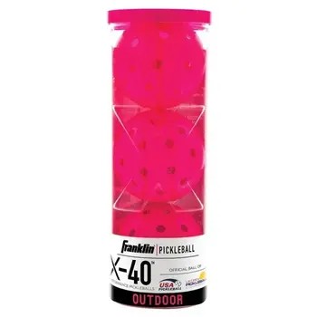 Franklin Franklin X-40 Outdoor Pickleballs Pink