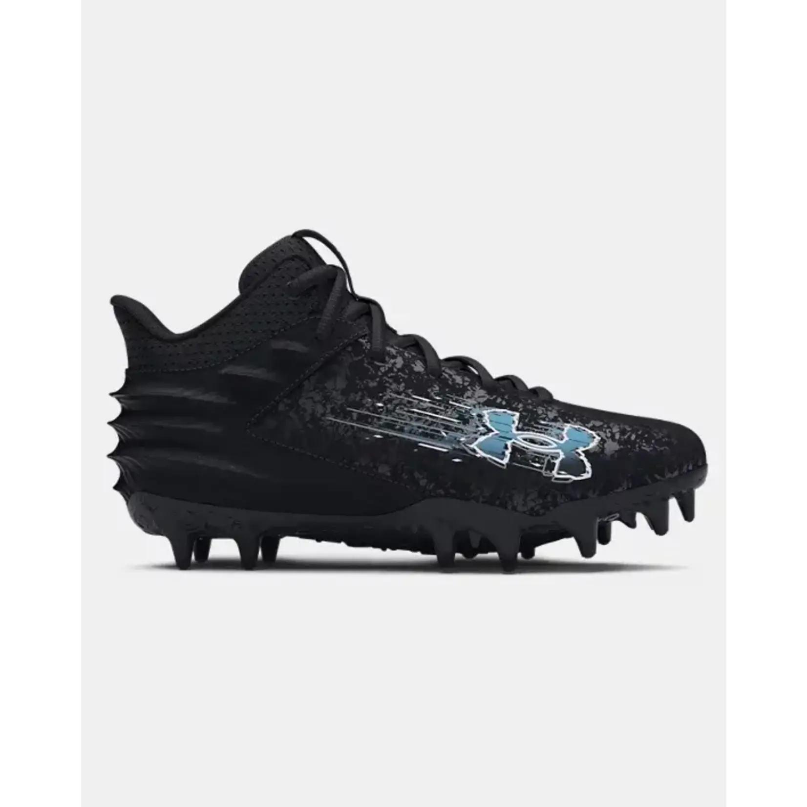 Under Armour Boys UA Blur Smoke Suede Select MC Jr. Football Cleats