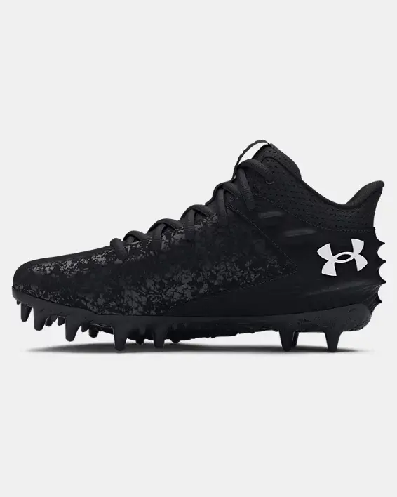 Under Armour Boys UA Blur Smoke Suede Select MC Jr. Football Cleats