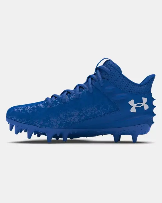 Under Armour Boys UA Blur Smoke Suede Select MC Jr. Football Cleats