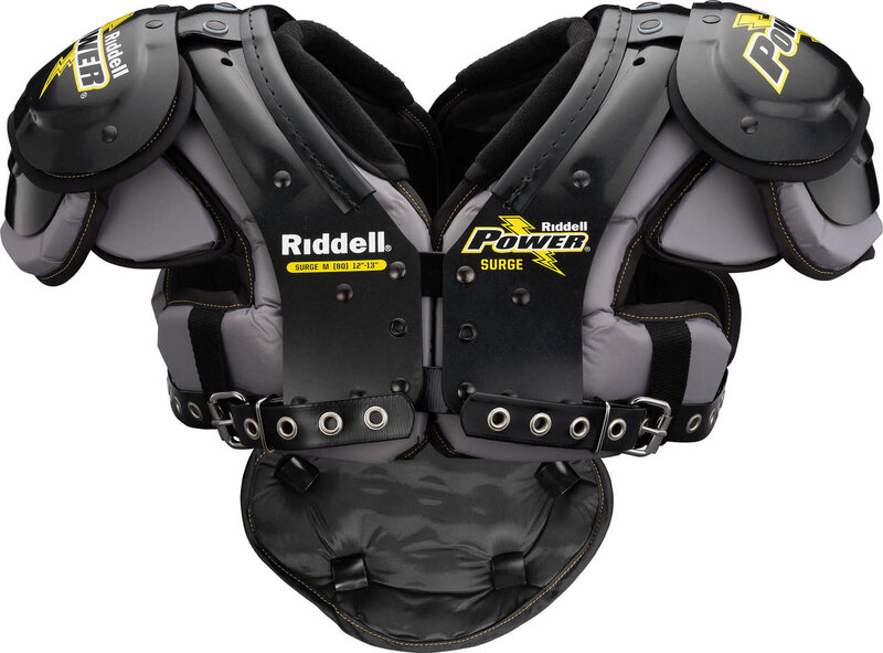 Riddell Riddell Youth Power Surge Shoulder Pad - Jonquil Sporting