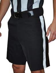 Smitty Smitty  Black Shorts with White Stripe and Non Slip Gripper Waistband
