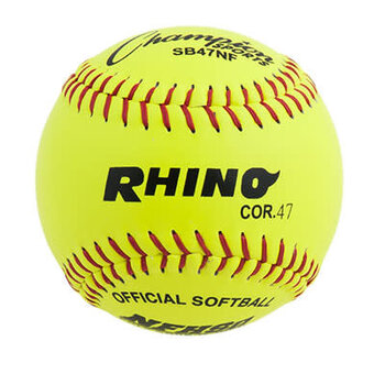 Champion Champion Rhino Fastpitch Softballs 12 Inch 47 COR