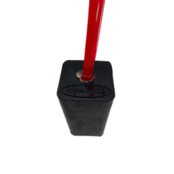 Champro Markwort Black Base Plug with Red Bristles