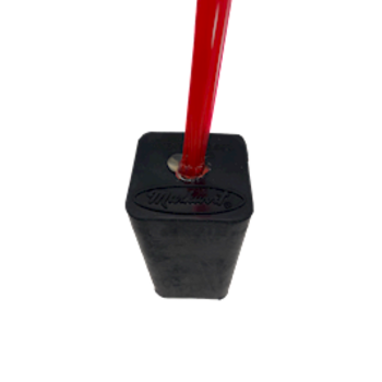 Champro Markwort Black Base Plug with Red Bristles