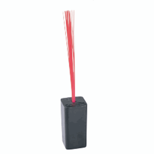 Champro Markwort Black Base Plug with Red Bristles