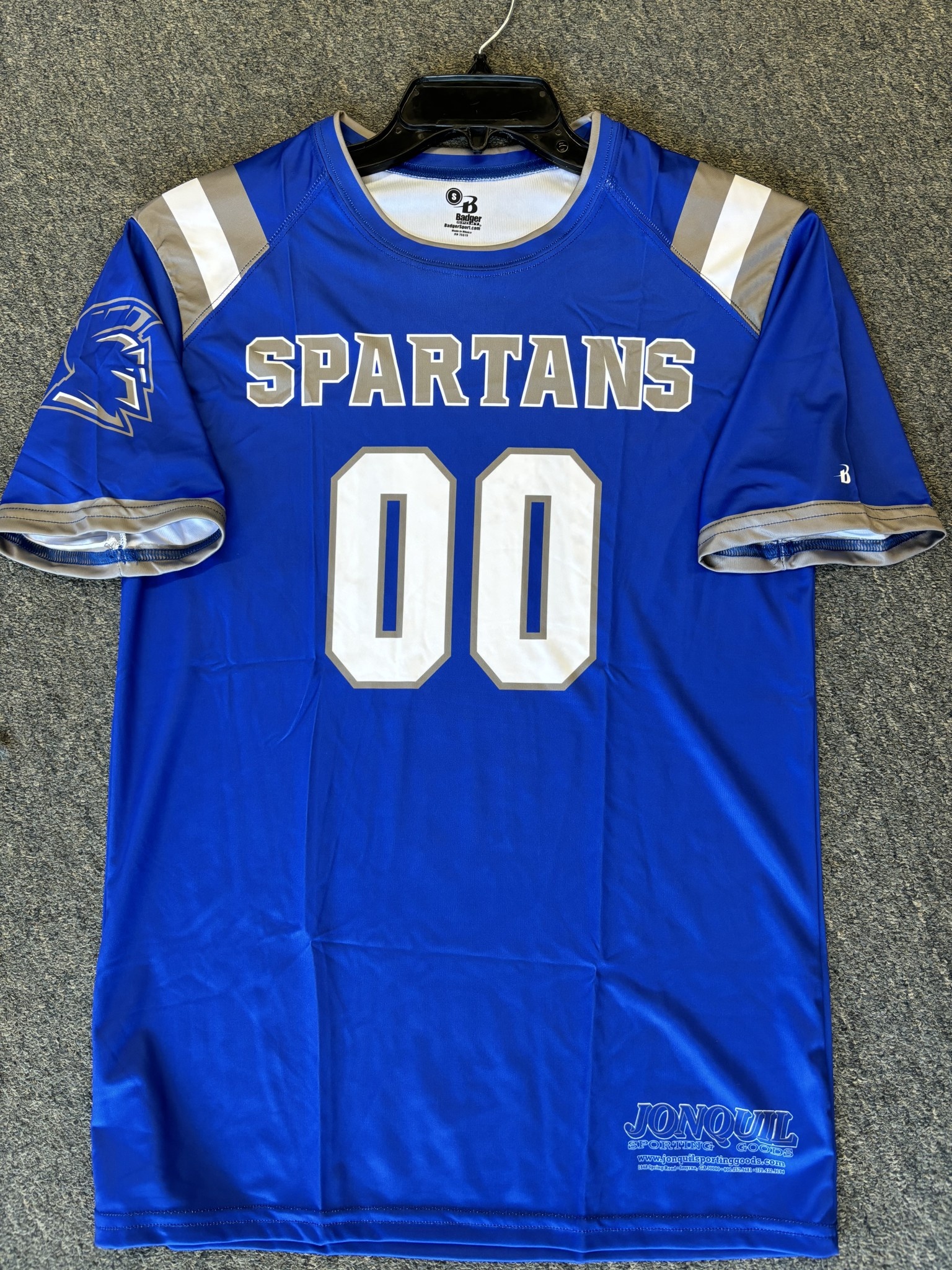 Alleson Campbell Spartans Football Jersey Dry Fit Tee