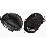 Wilson Wilson A700 Catxhers Mitt 32.5 Blk/Silver/Red