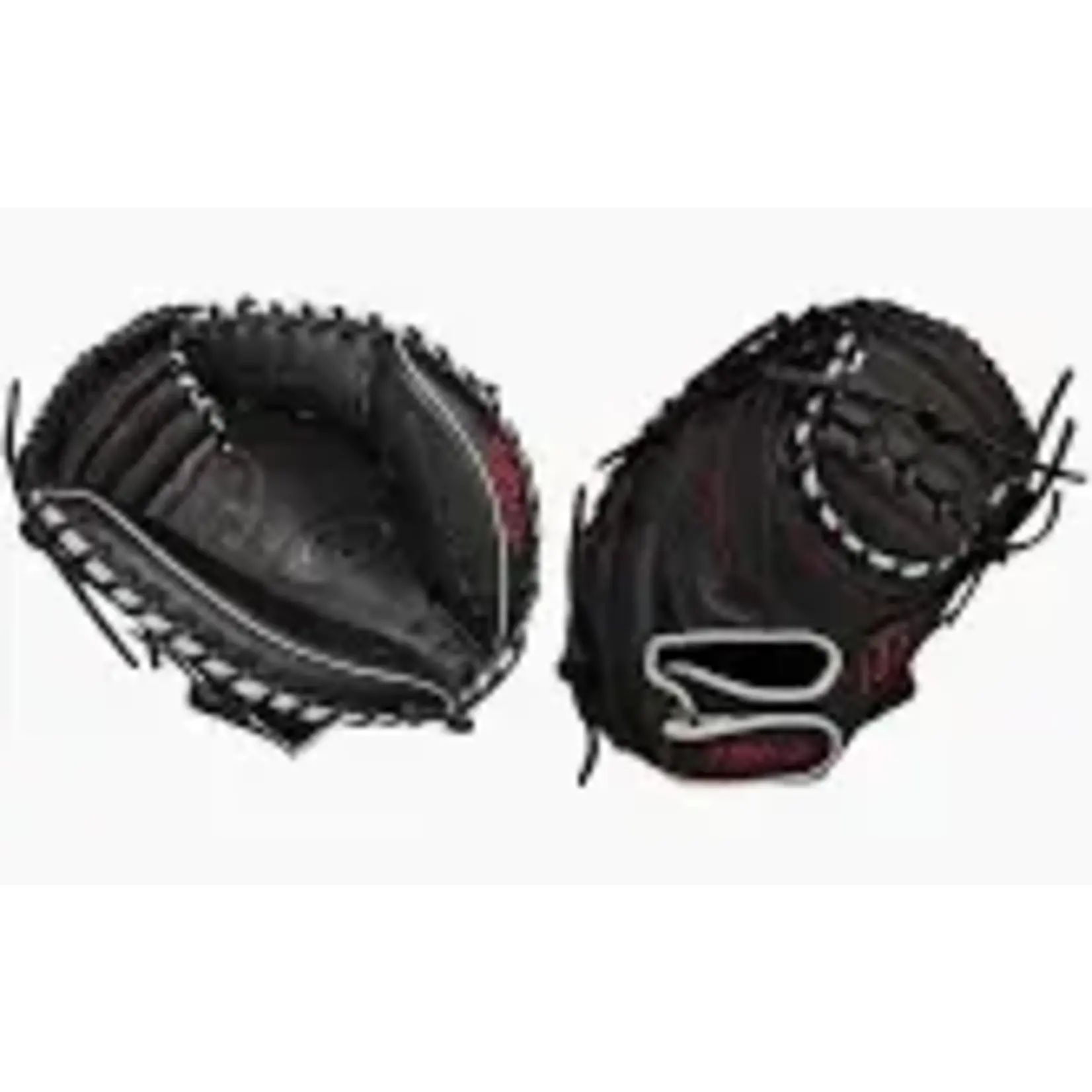 Wilson Wilson A700 Catxhers Mitt 32.5 Blk/Silver/Red