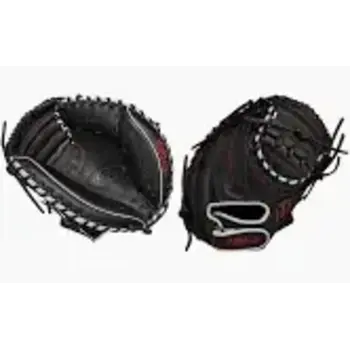 Wilson Wilson A700 Catxhers Mitt 32.5 Blk/Silver/Red