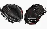 Wilson Wilson A700 Catxhers Mitt 32.5 Blk/Silver/Red