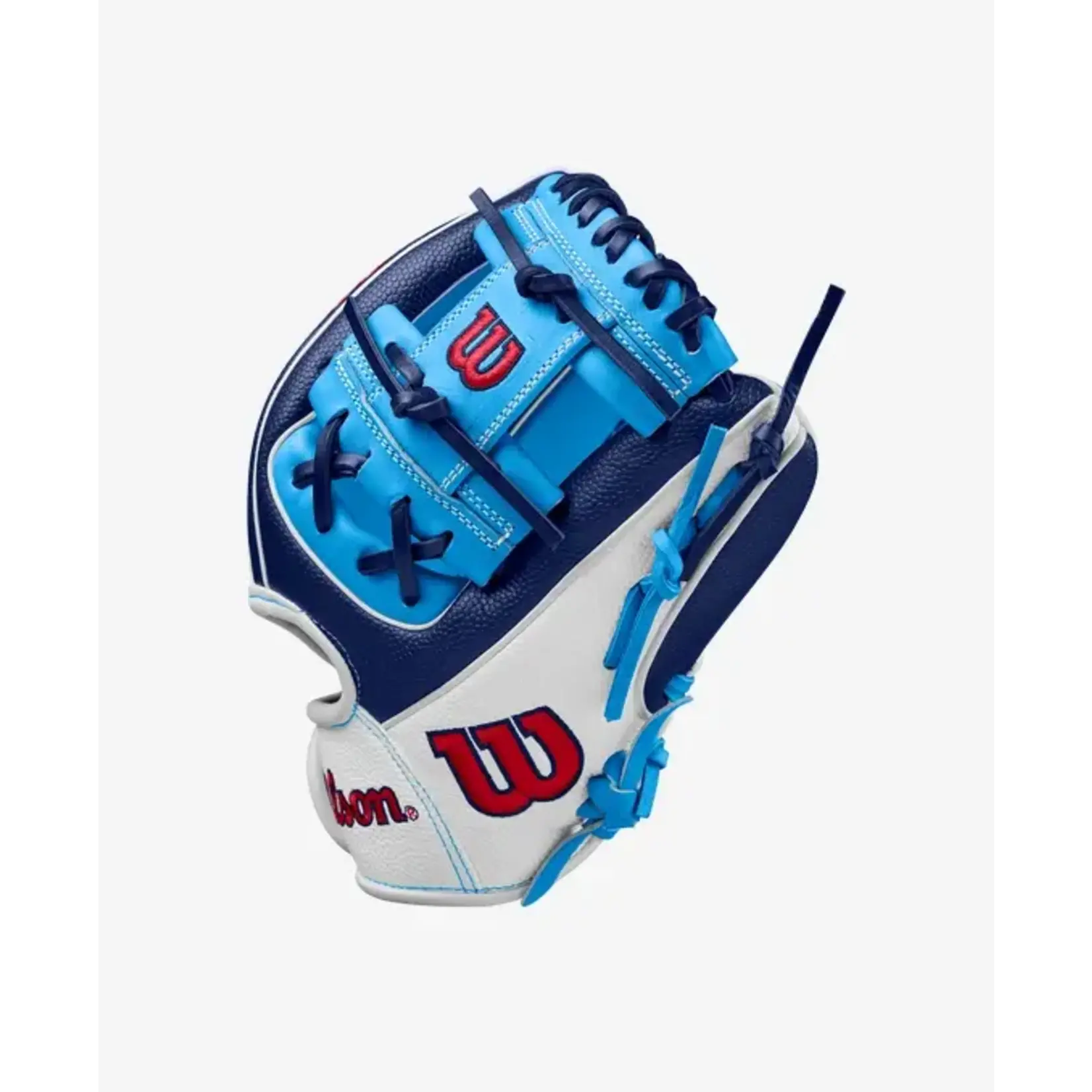 Wilson Wilson A2000 PF88 SS 11.25” Navy/Sky Blue/White