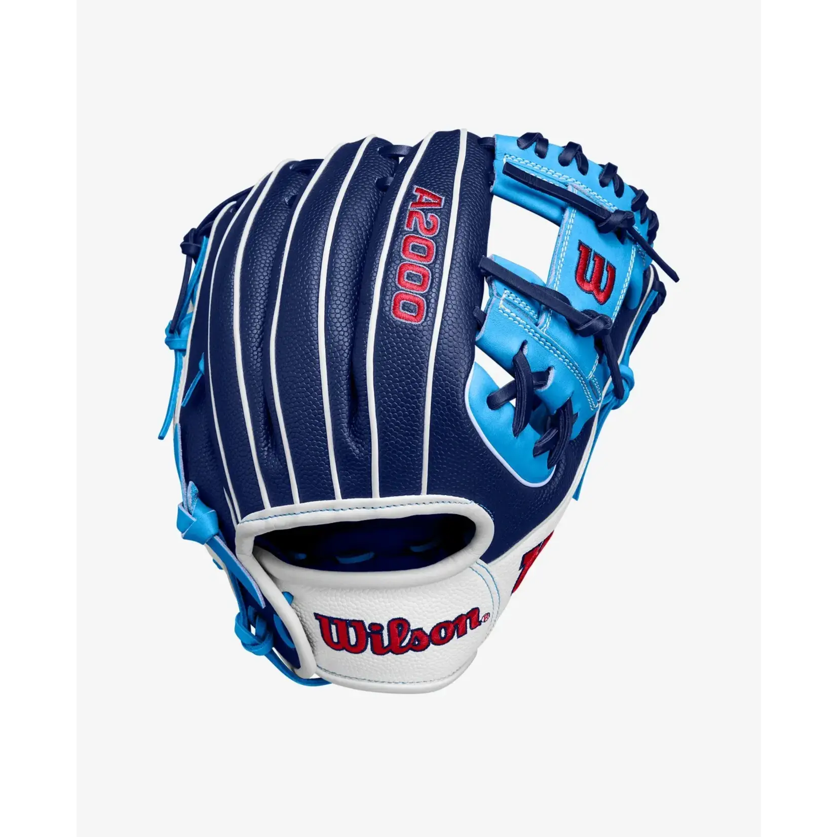 Wilson Wilson A2000 PF88 SS 11.25” Navy/Sky Blue/White