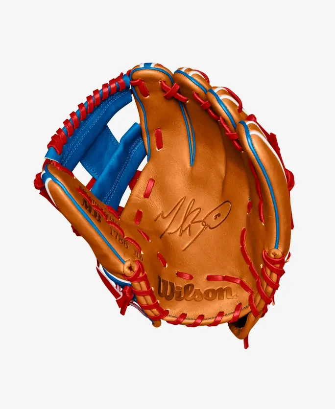 Wilson Wilson A2K Mookie Betts GM 11.5” 1786 Saddle Tan/Royal