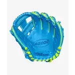 Wilson Wilson A2000 1788 11.5” Sky Blue/Optic Yellow