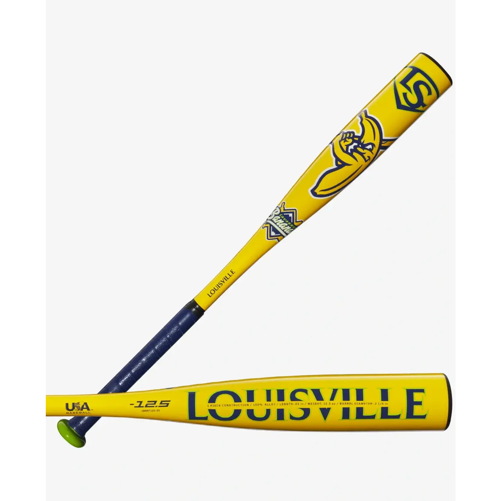 Louisville Slugger 2025 Louisville Bananas Tee Ball Bat -12.5 USA