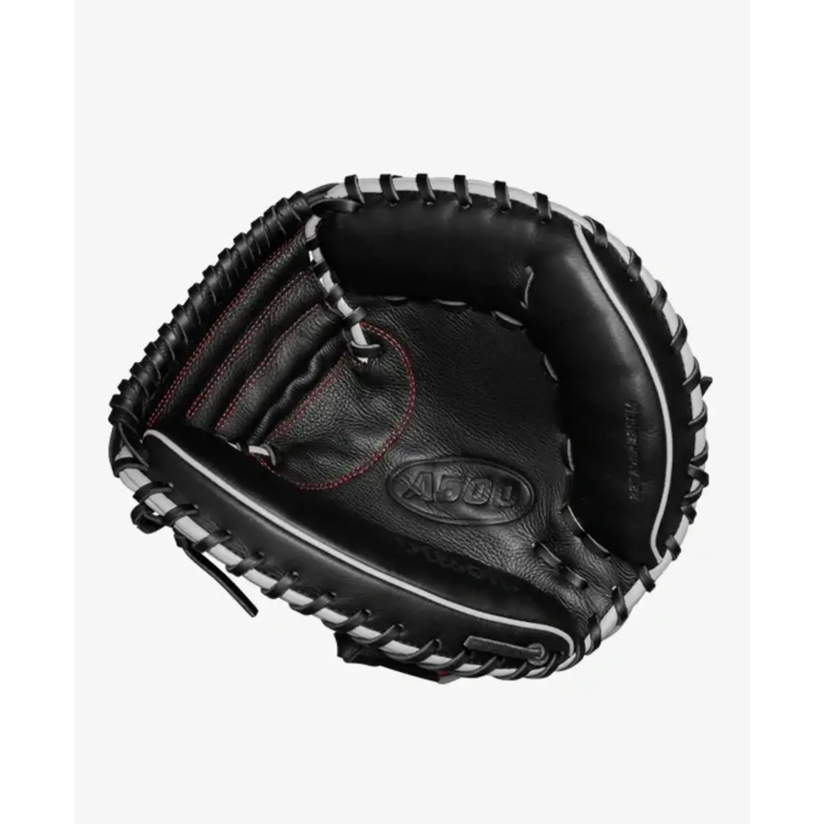 Wilson Wilson A500 32 Inch Catchers Mitt Blk/Red/Gry