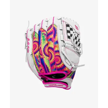 Wilson Wilson A440 Flash 11.5 Inch Wht/Pink/Tie Dye