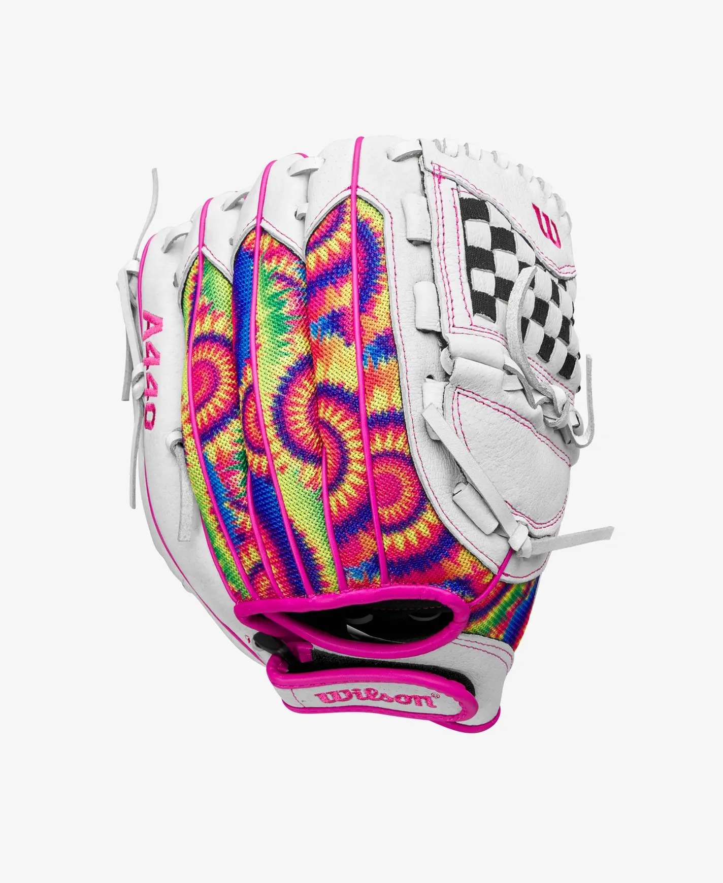 Wilson Wilson A440 Flash 11.5 Inch Wht/Pink/Tie Dye