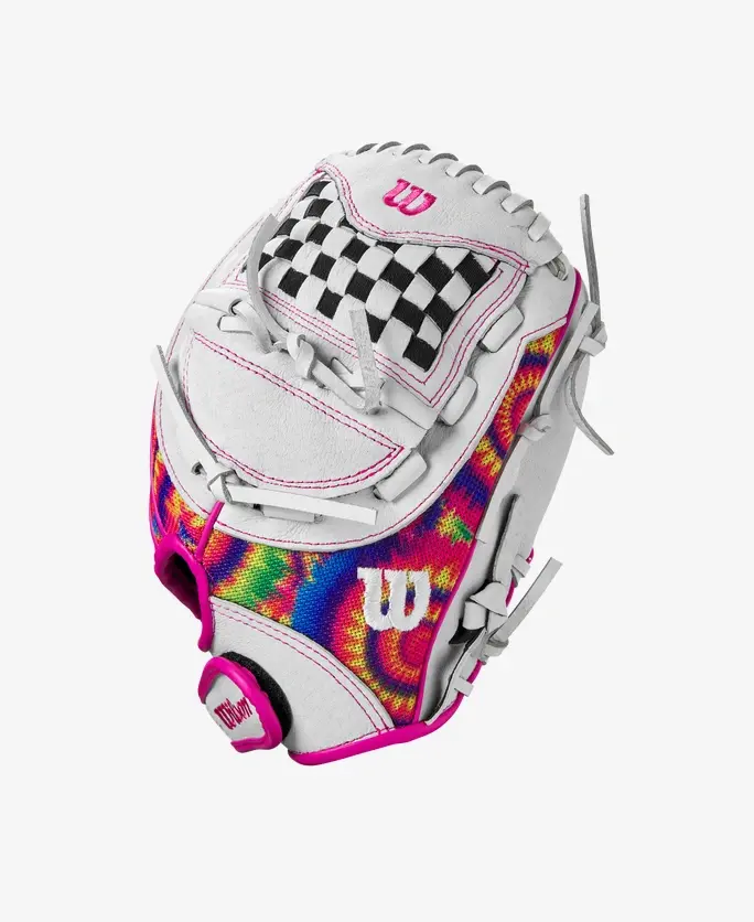 Wilson Wilson A440 Flash 11.5 Inch Wht/Pink/Tie Dye