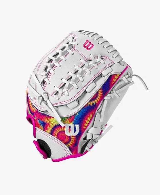 Wilson Wilson A440 Flash 12 Inch Wht/Pink/Tie Dye