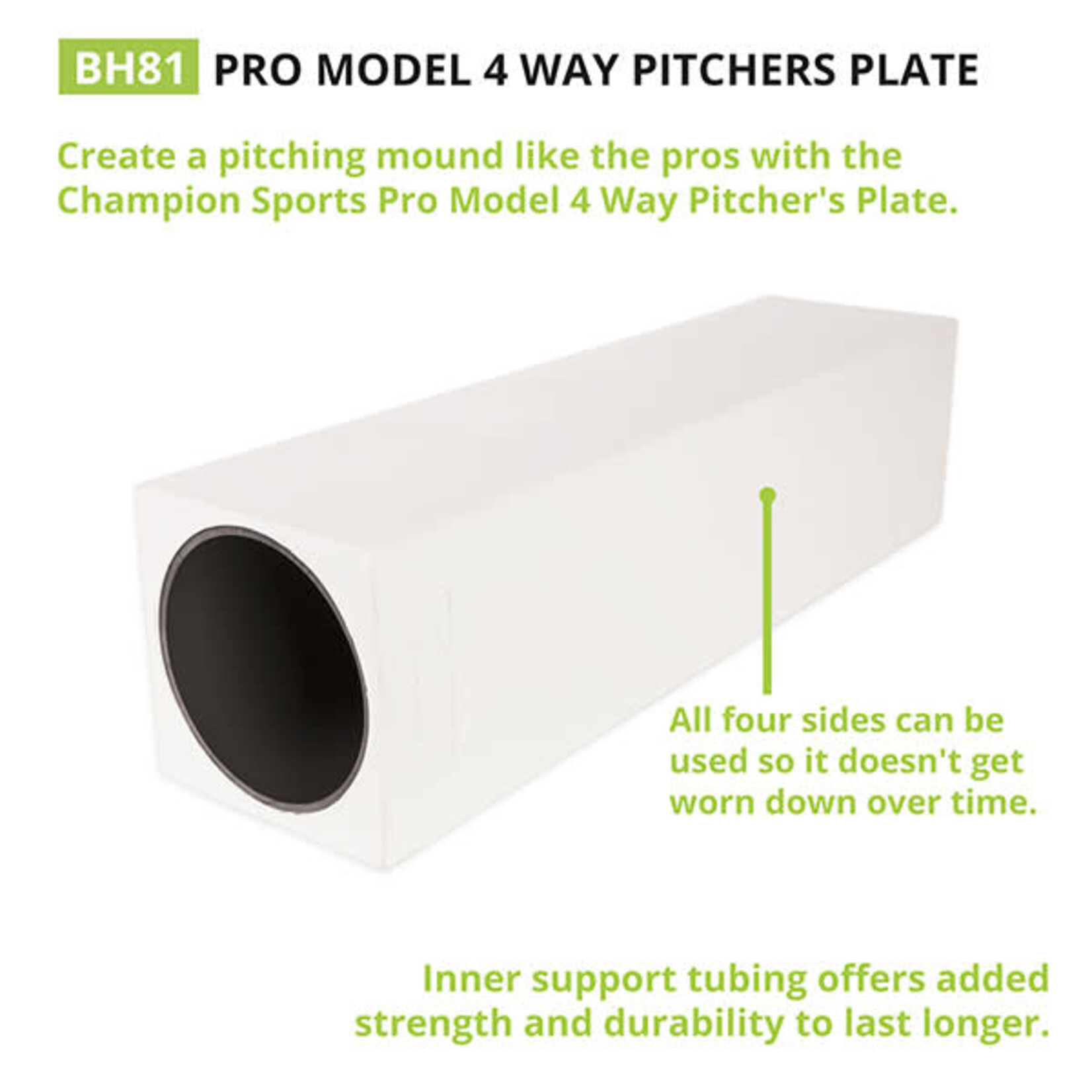 Champion Champion Pro Model 4-Way Pitcher's Plate