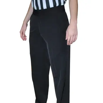 Smitty Smitty Women’s Basketball Officials Flat Front Pants w/ No Belt Loops