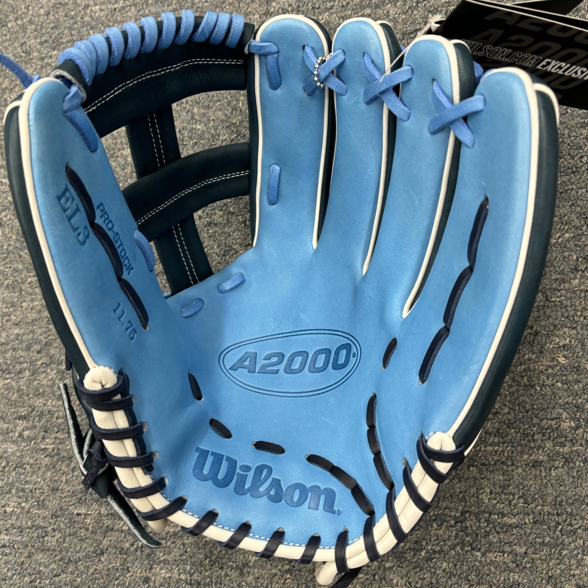 Wilson A2000 KG EL3 Navy/Sky Blue 11.75"