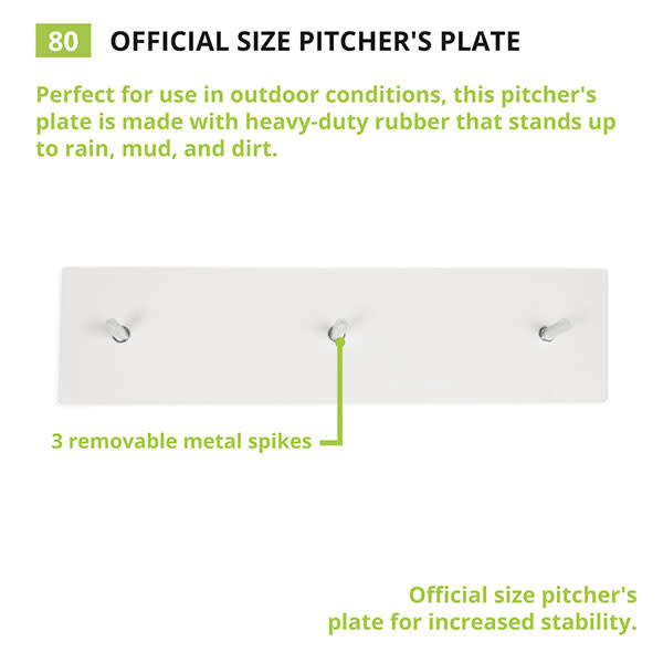 Champion Official Size Pitcher's Plate