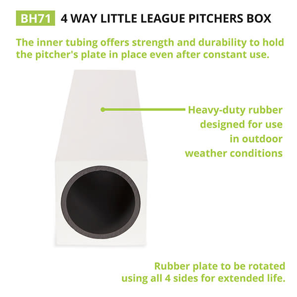Champion 4-Way Youth Pitcher's Plate