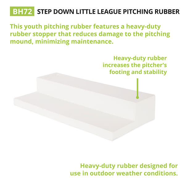 Champion Step Down Youth Pitching Rubber