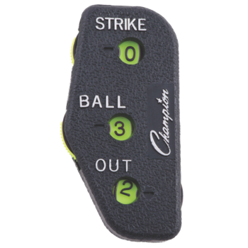 Champion Champion 3 Wheel Standard Optic Yellow Umpire Indicator