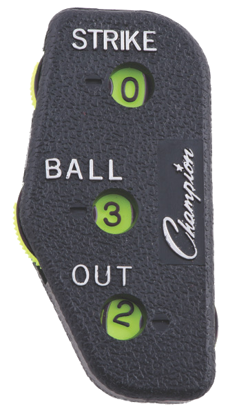 Champion Champion 3 Wheel Standard Optic Yellow Umpire Indicator