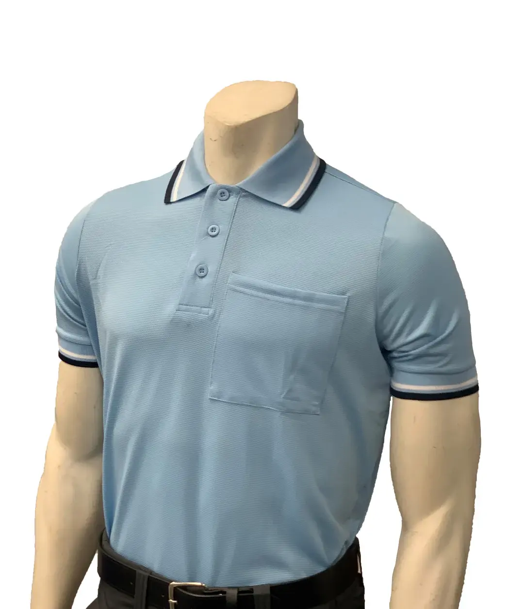 Smitty Smitty Body Flex Umpire Shirt Powder Blue/Navy