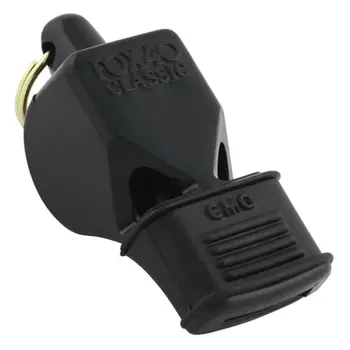 Fox 40 Fox 40 Classic Black Whistle w/ Cushioned Mouth Grip