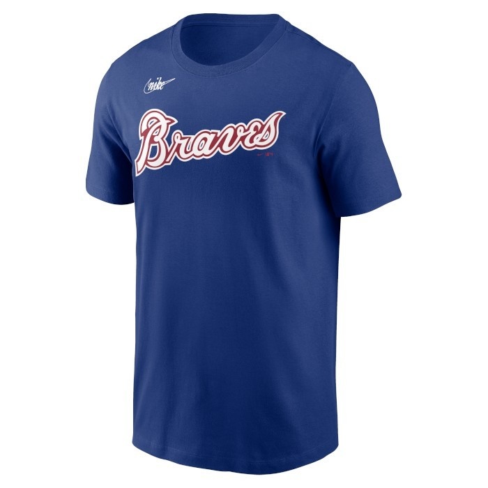Nike Atlanta Braves Replica Ccoperstown Dry Fit Tee