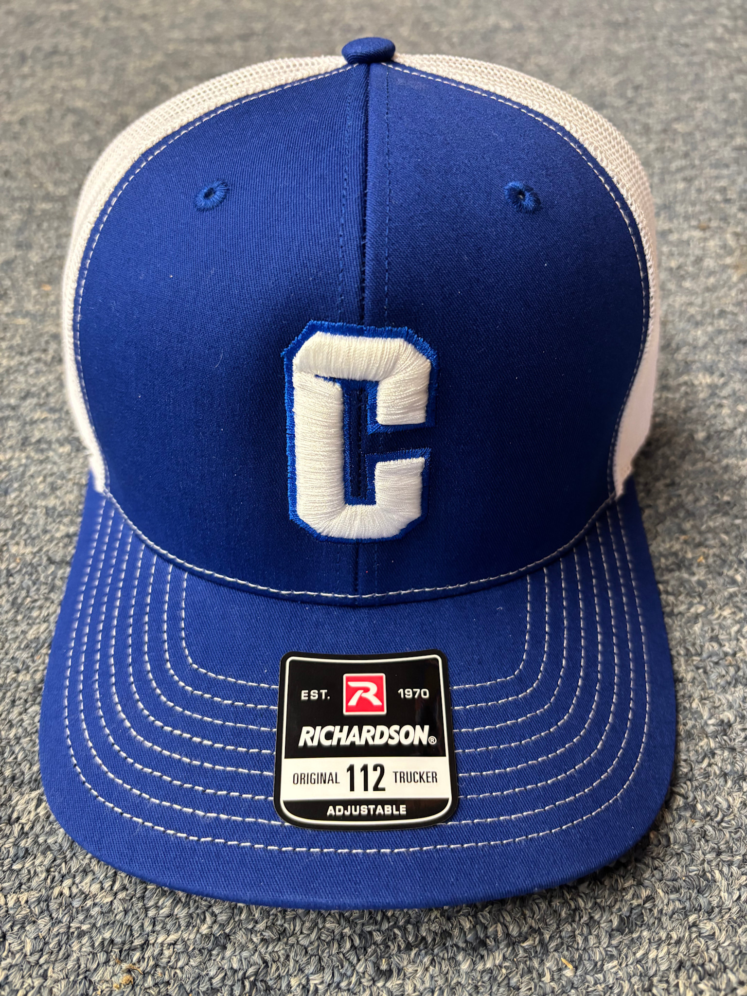 Richardson Richardson 112 Trucker Campbell Hat - roy/white