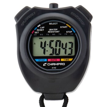 Champro Champro Waterproof Stop Watch