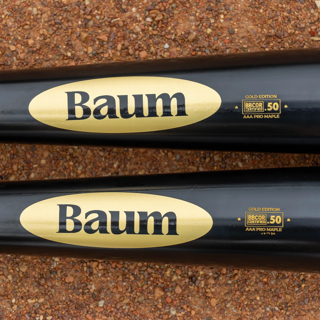 Baum Baum Bat Maple Gold Flared Handle