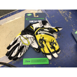 Cutters Cutters Game Day Pro Receiver Gloves Youth Smile