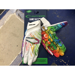 Cutters Cutters Game Day Pro Receiver Gloves Youth Multi Drip