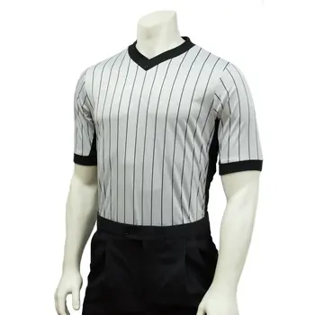 Smitty Smitty Grey w( Black Pinstripe Interlocking V Neck