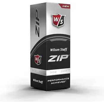 Wilson Wilson Sporting Goods Staff Zip Golf Balls (single sleeve of 3)