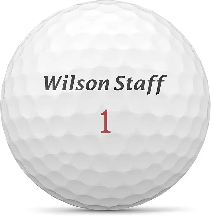 Wilson Wilson Sporting Goods Staff Zip Golf Balls (single sleeve of 3)