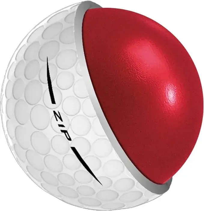 Wilson Wilson Sporting Goods Staff Zip Golf Balls (single sleeve of 3)