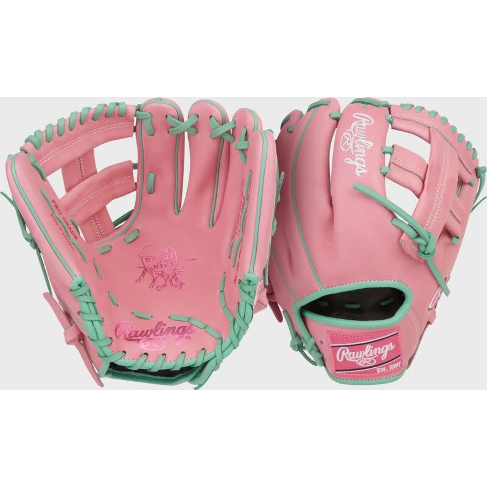 Rawlings Rawlings Heart of the Hide 11.75" Pink Infield Glove