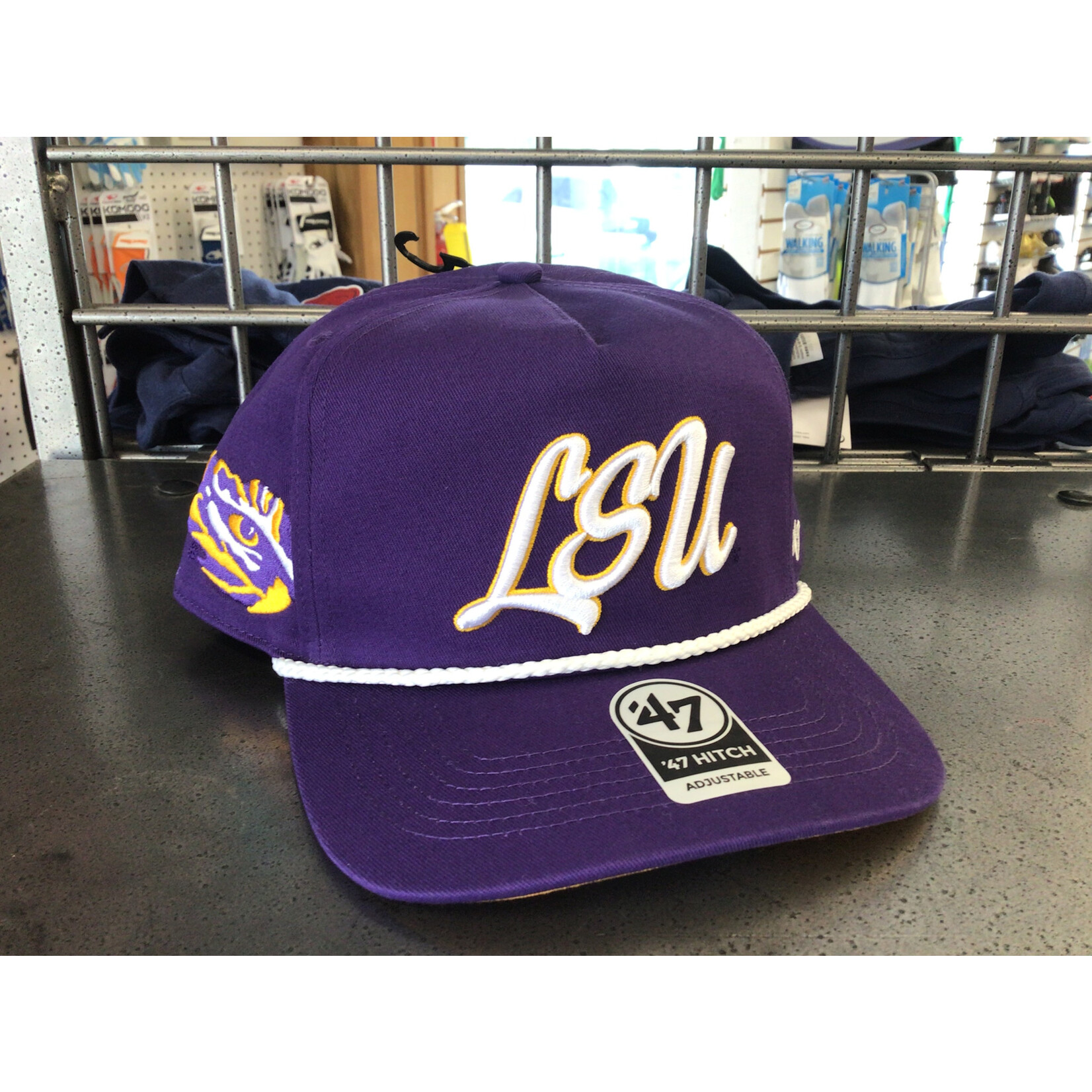 47 Brand Louisiana State Tigers LSU Purple  Overhand 47 Hitch