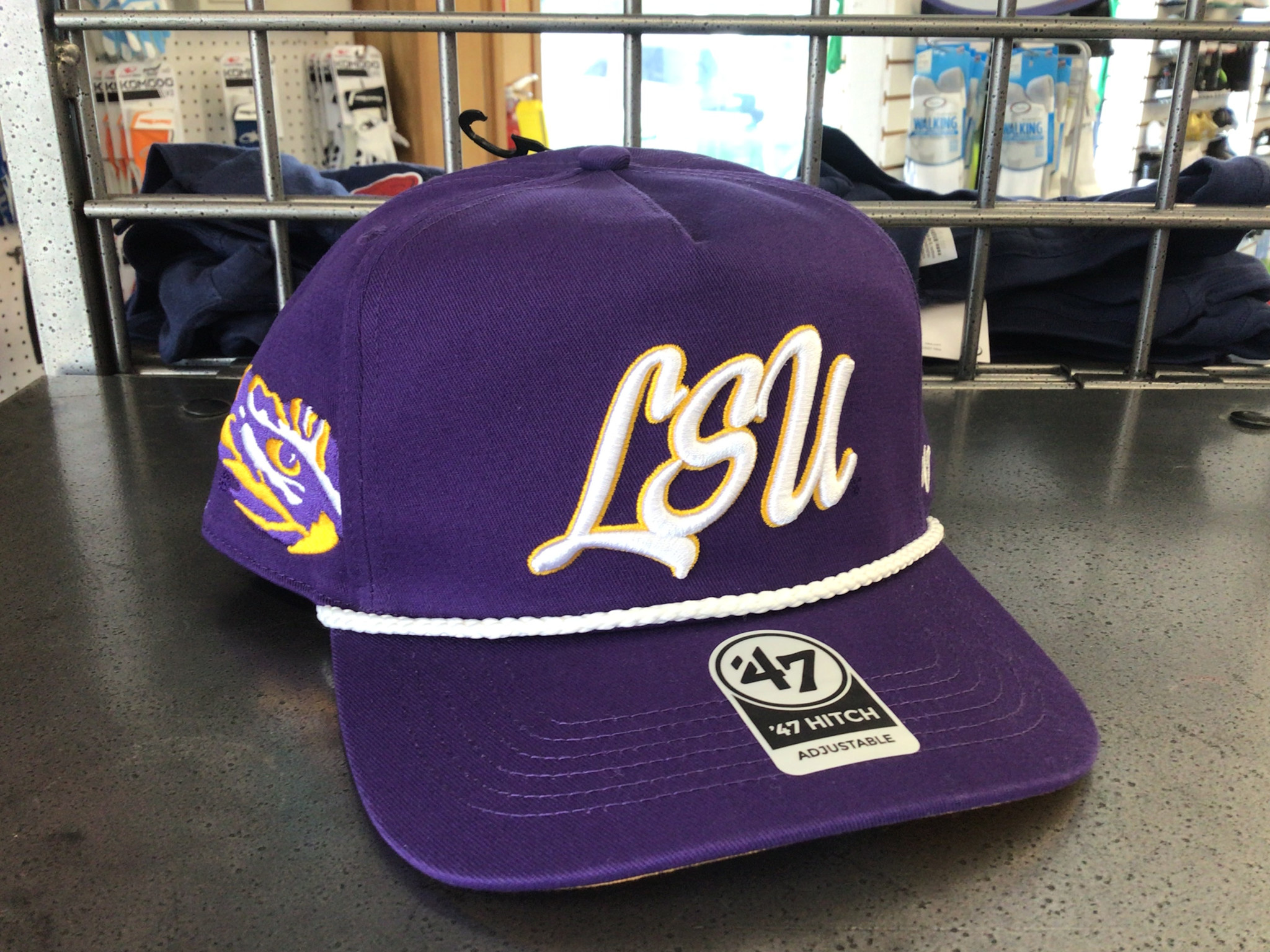 47 Brand Louisiana State Tigers LSU Purple  Overhand 47 Hitch
