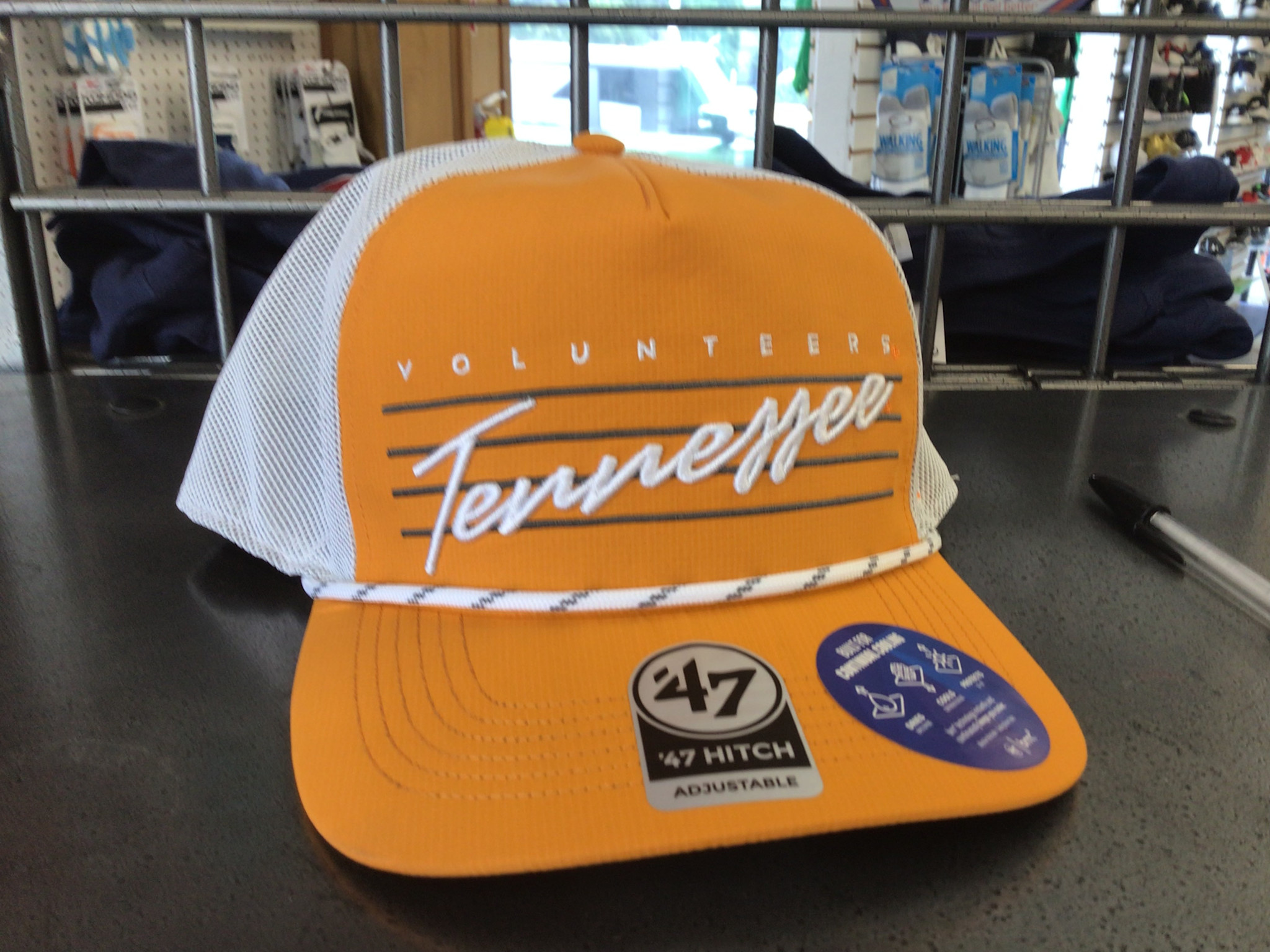 47 Brand Tennessee Volunteers Vibrant Orange Downburst 47 Trucker