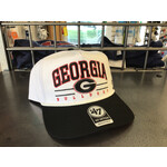 47 Brand Georgia Bulldogs White Roscoe Rope TT 47 Hitch